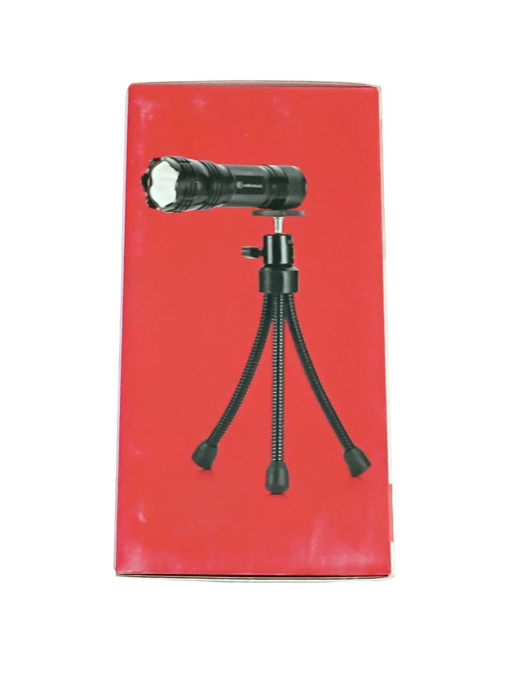 Nailed It! LED Flashlight with Tripod - Black